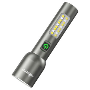 Aluminum Alloy Zoom Small Metal Portable Flashlight